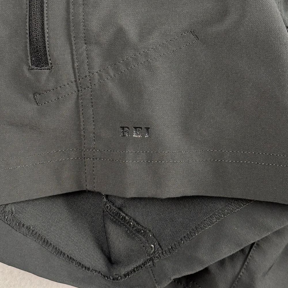 REI Men's Belted Outdoor Shorts Dark Gray Medium? - Picture 9 of 10